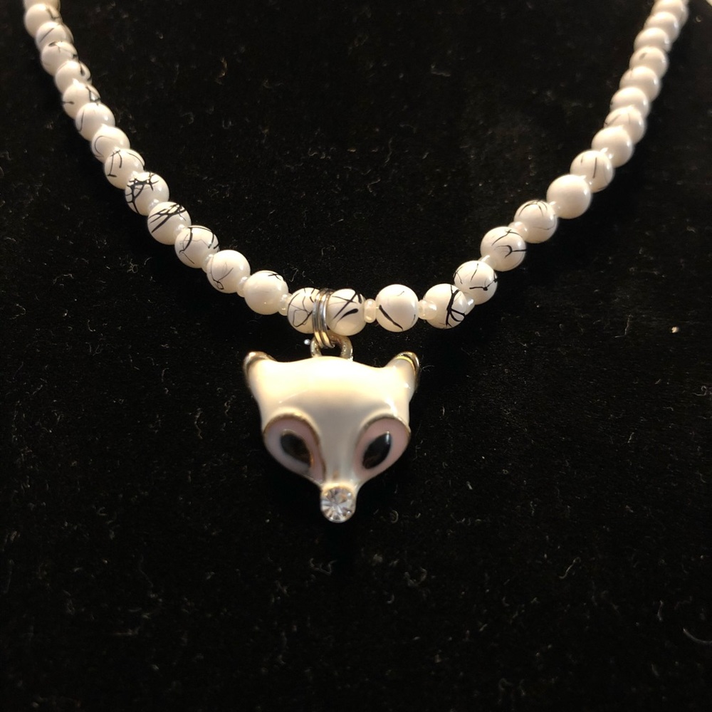 Handcrafted Fox Necklace